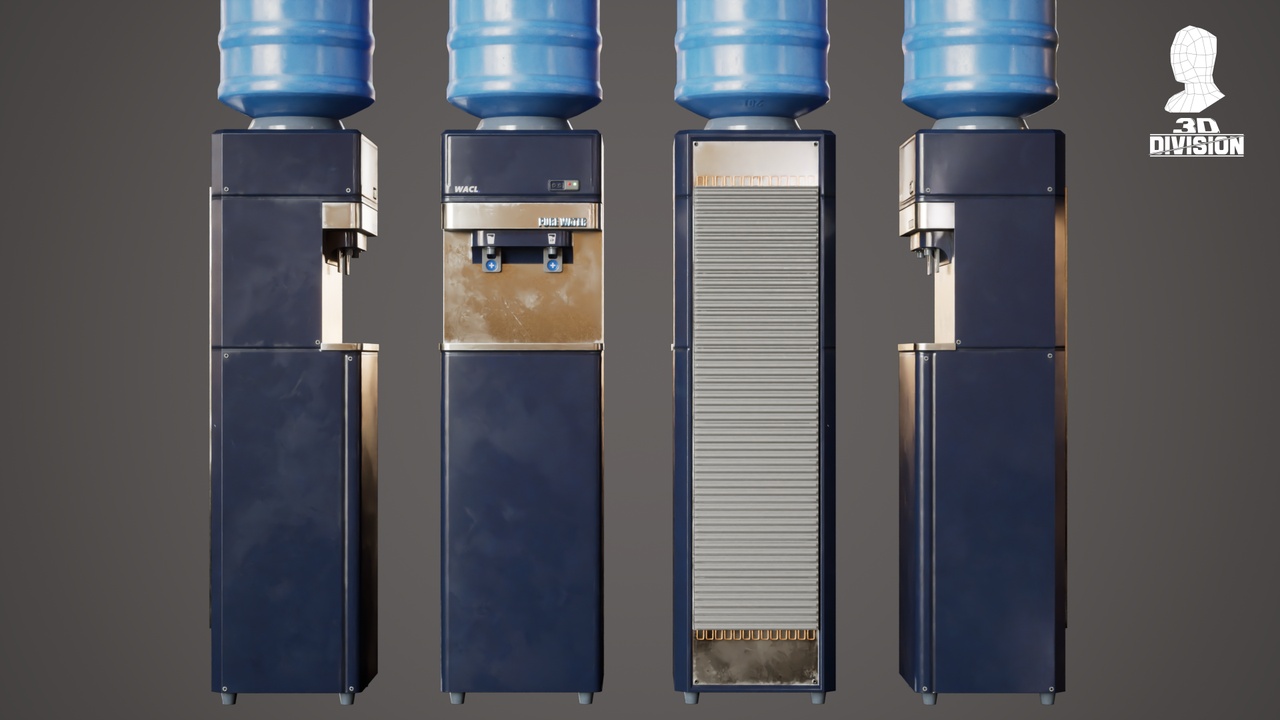 Media 1 for listing Electric Water Dispenser/Water Jug - PBR Game Ready