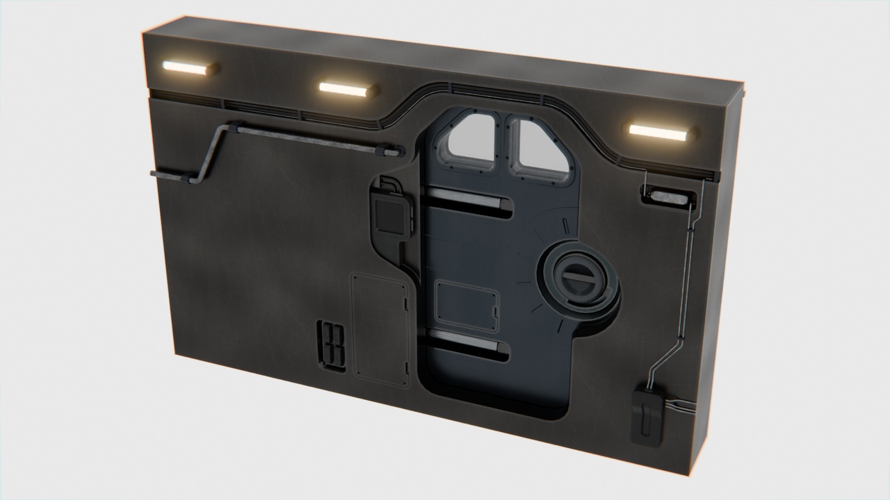 Media 1 for listing Sci Fi Spaceship Door