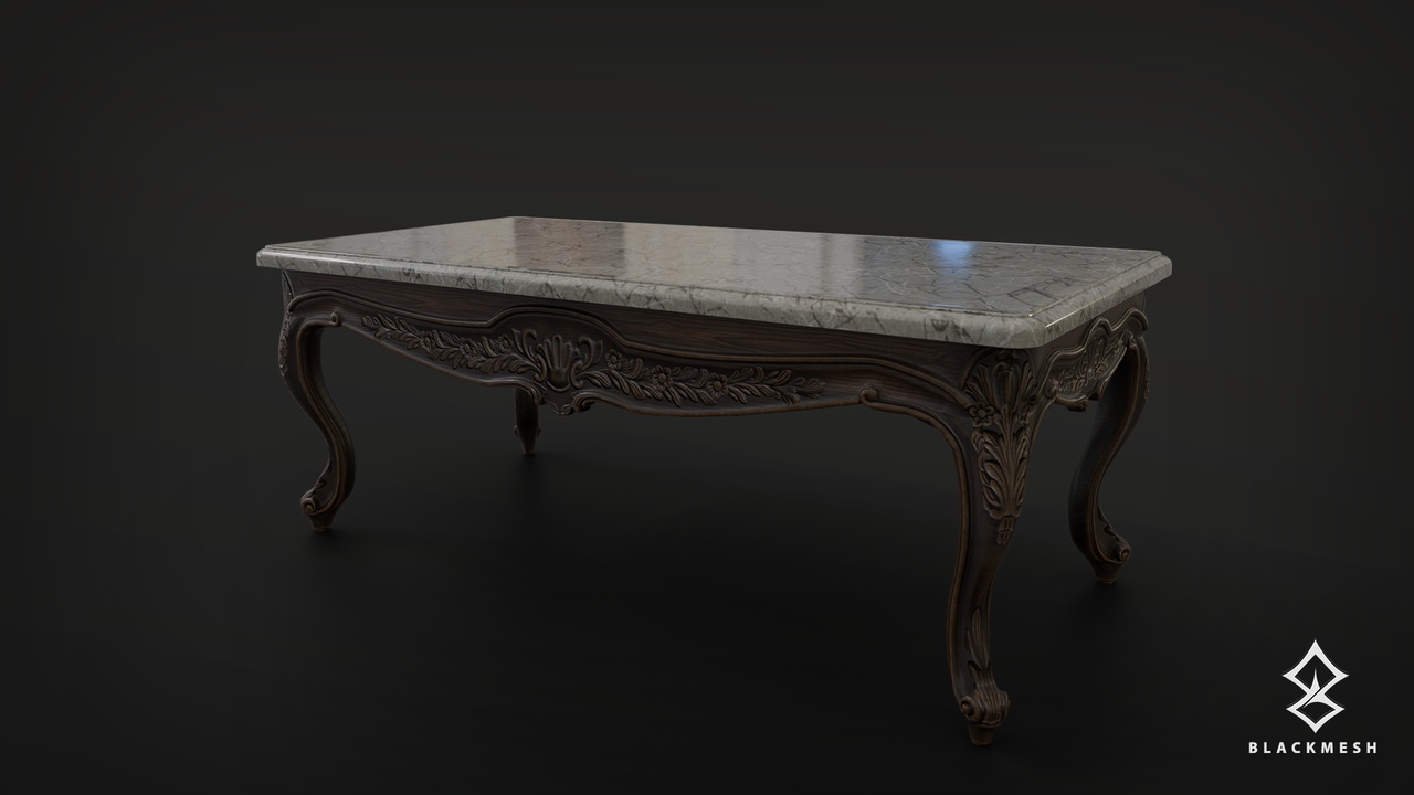 Media 1 for listing Classic Wooden Coffee Table