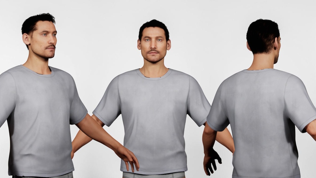 Media 1 for listing Unisex Crew Neck Tee Shirt - Metahuman Compatible