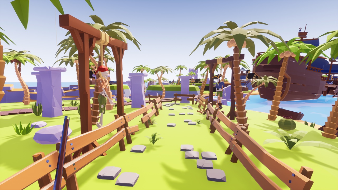 Media 1 for listing Low Poly Tropical Island RG