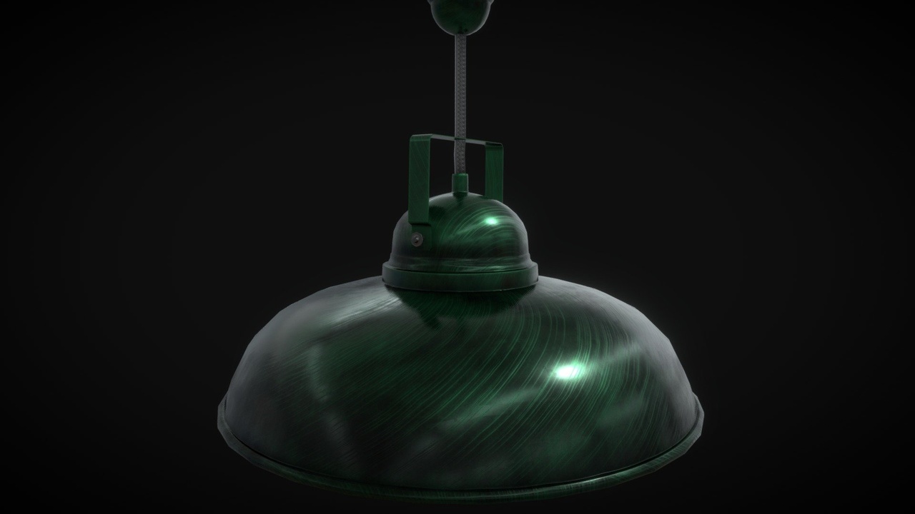 Media 1 for listing Green Lamp