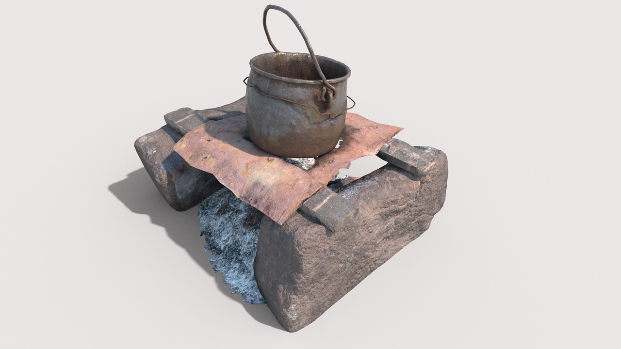 Media 1 for listing Old Stone Stove