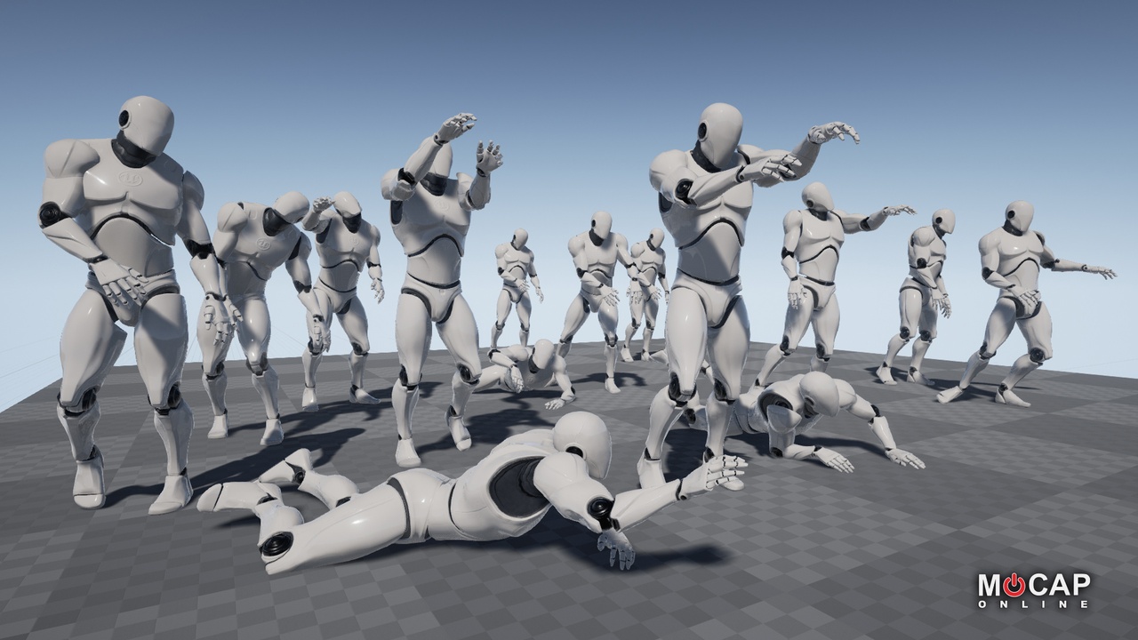 Media 1 for listing Zombie Starter - MoCap Animation Pack