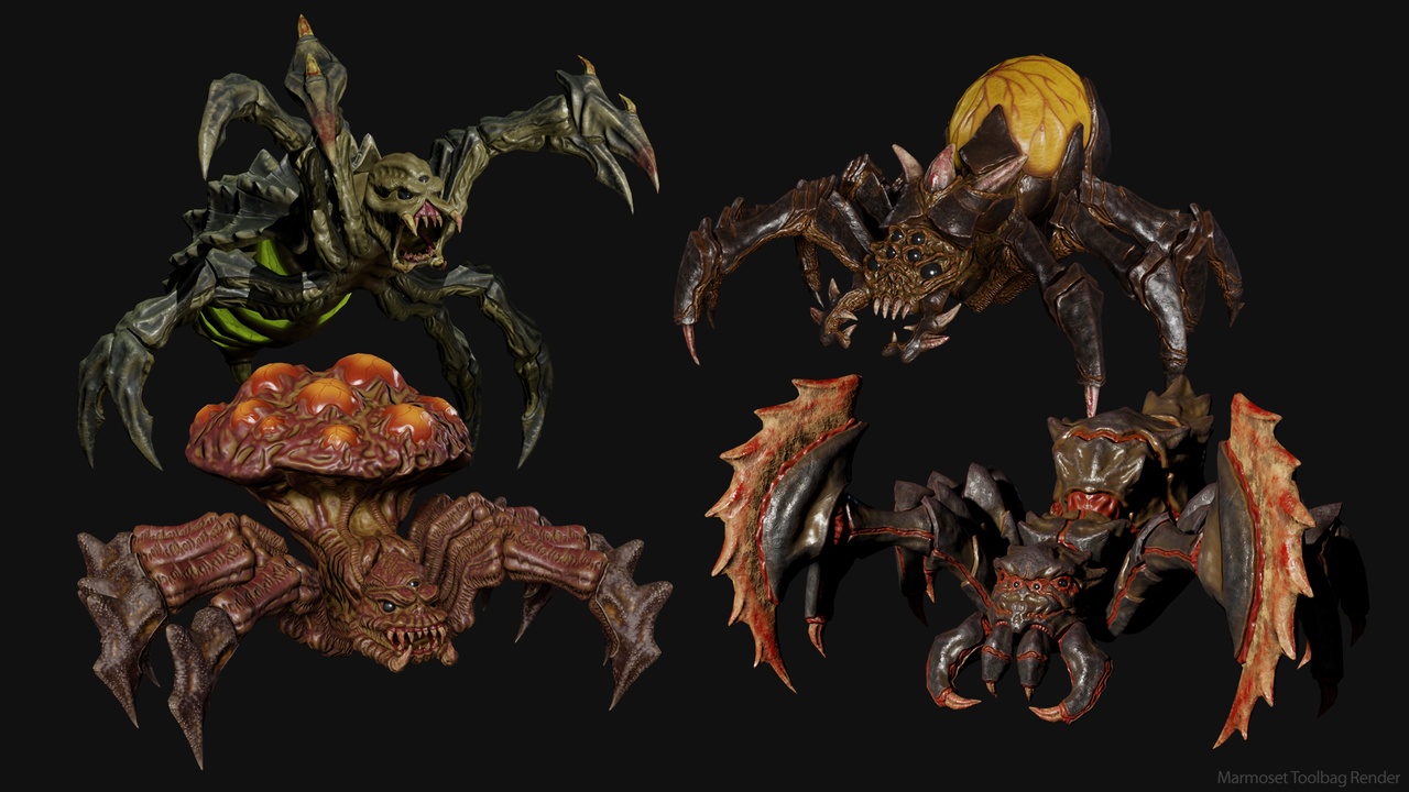 Media 1 for listing Evil Spiders Pack