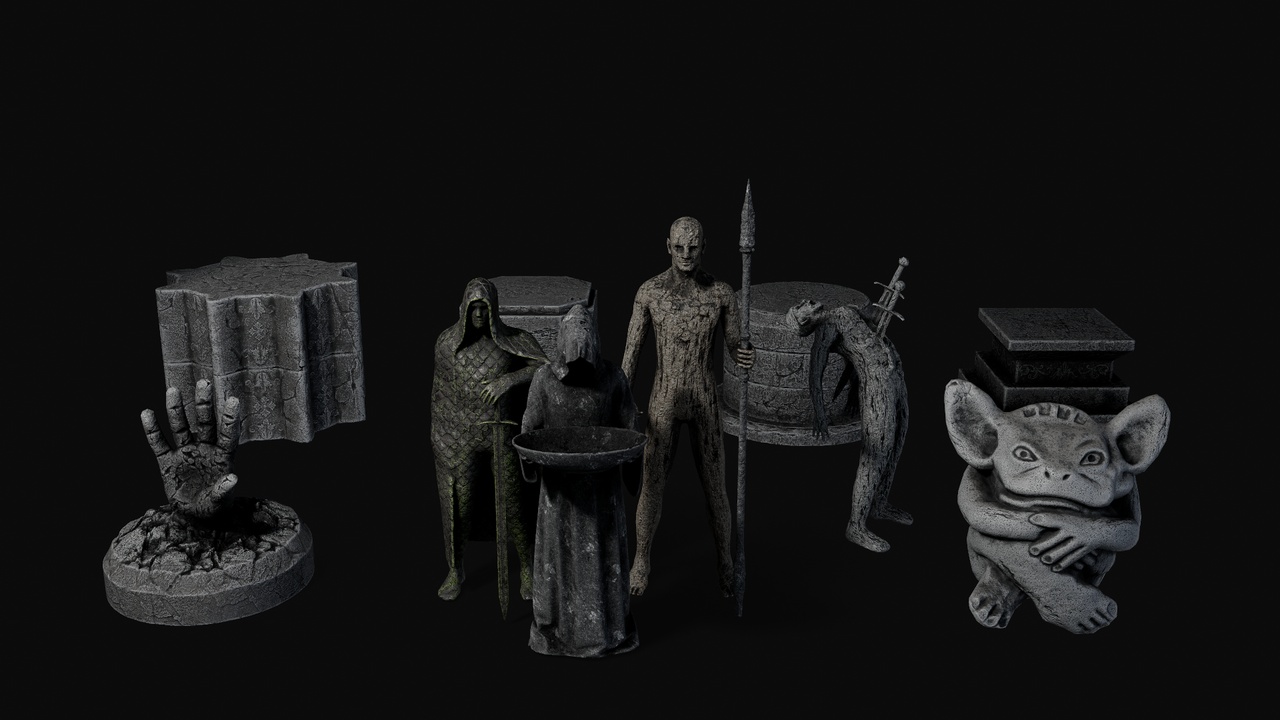 Media 1 for listing RPG-Horror modular Fantasy Monuments
