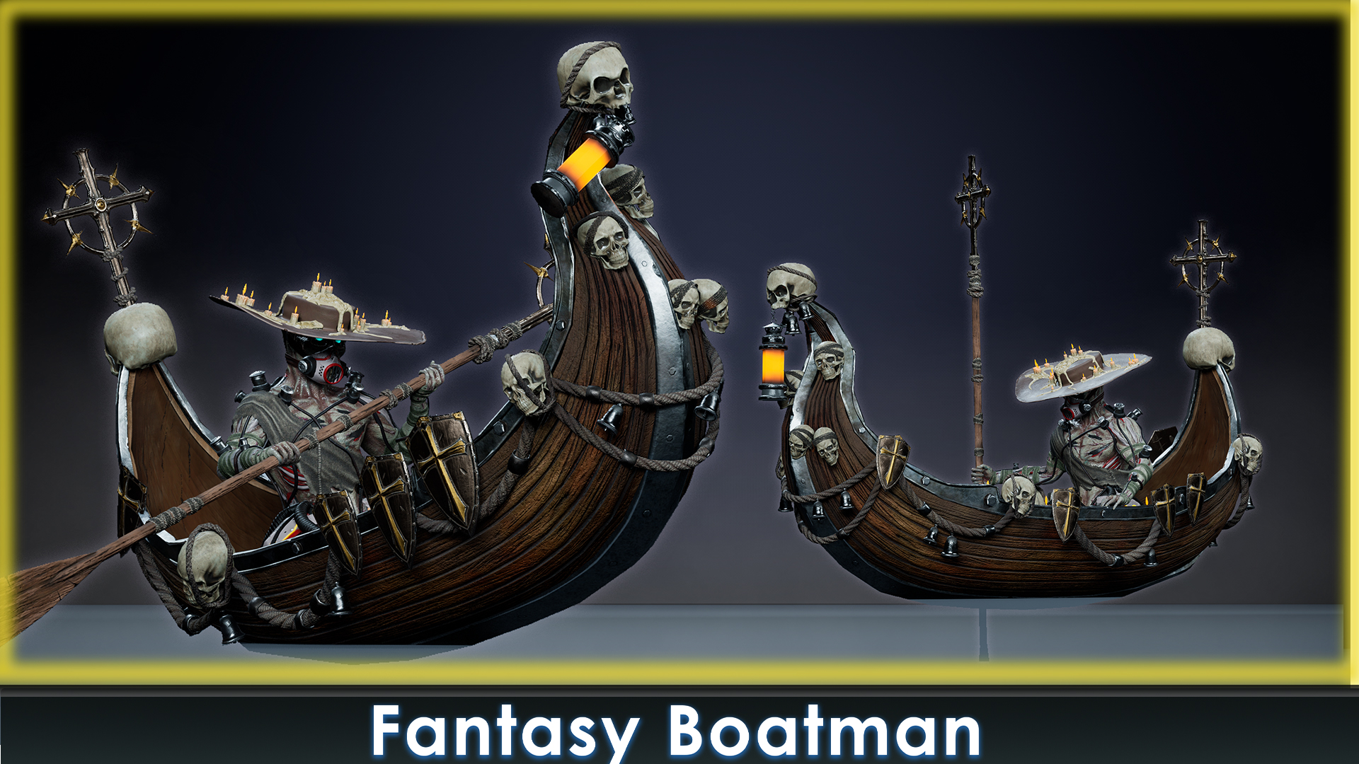 Fantasy Cyborg - Boatman | Fab