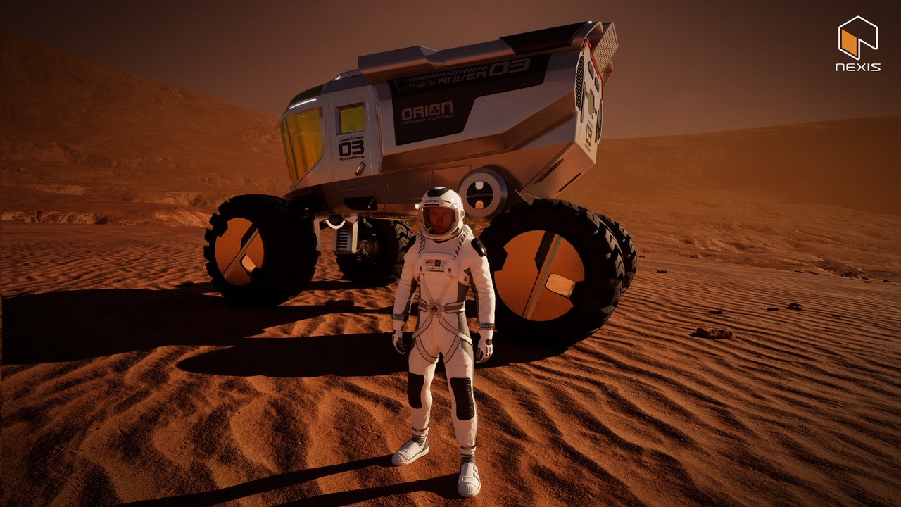 Media 1 for listing Orion Mars Rover