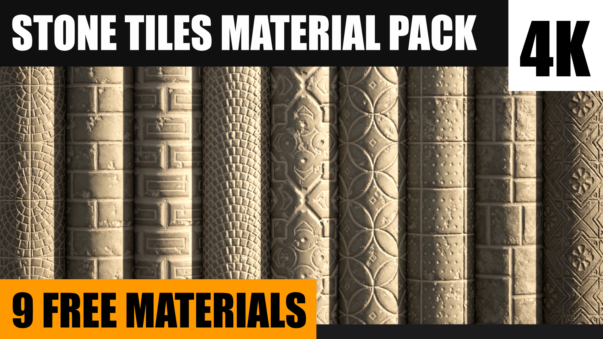 Stone Tiles Material Pack | Fab
