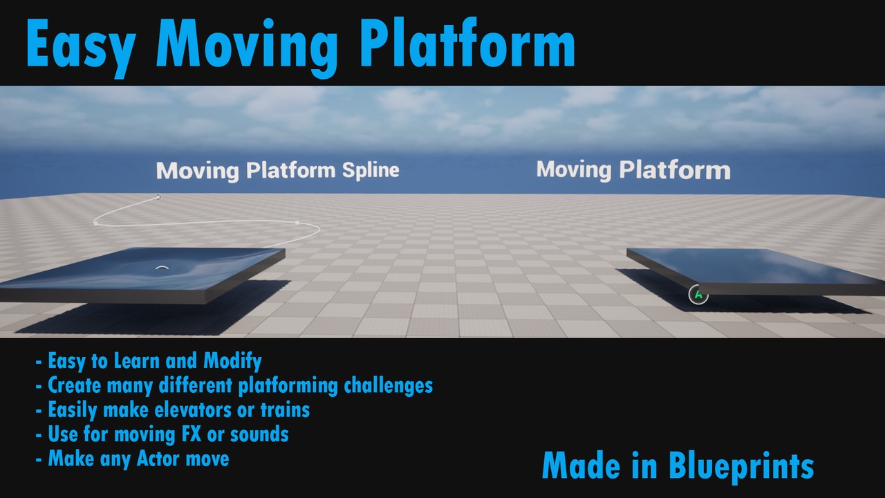 Media 1 for listing Moving Platform - Move Any Actor