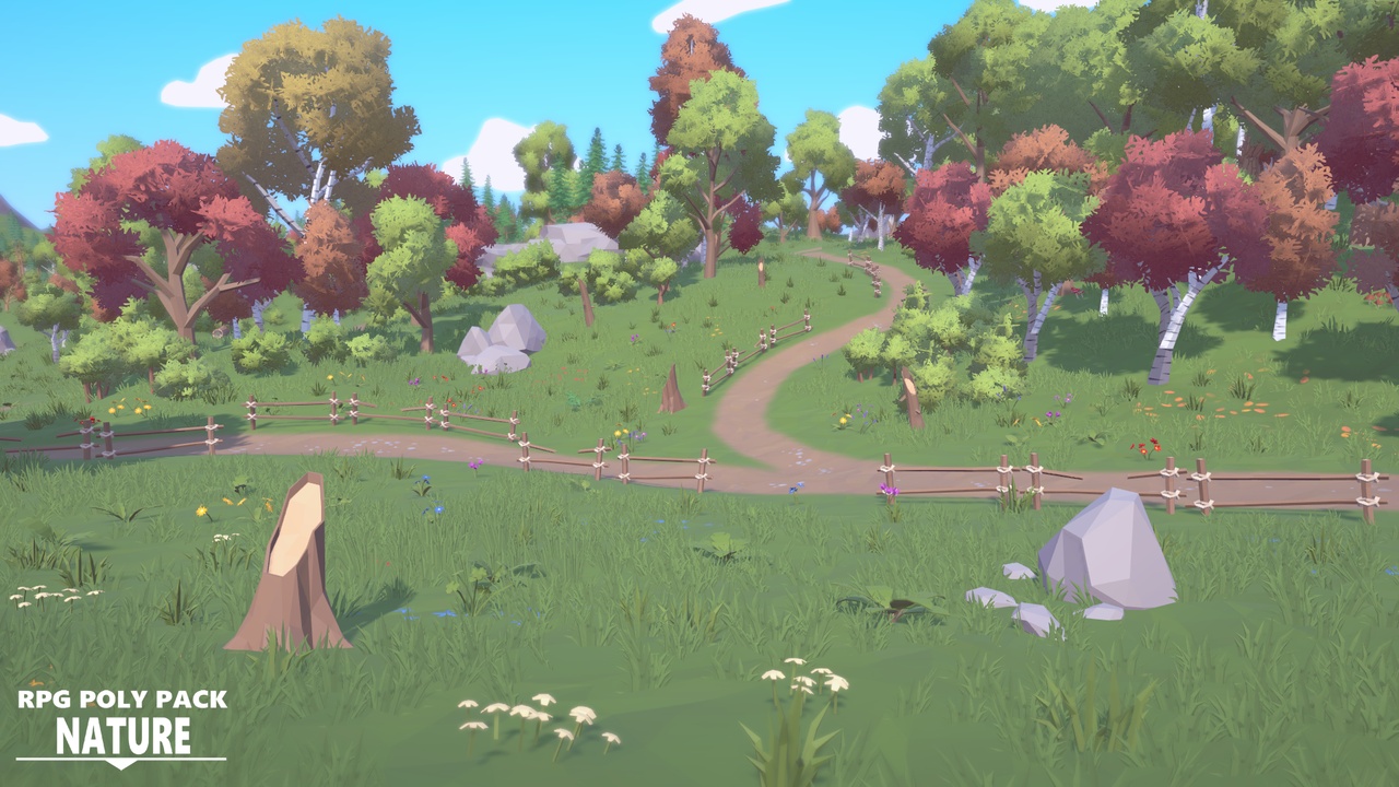 Media 1 for listing RPG Poly Pack - Nature