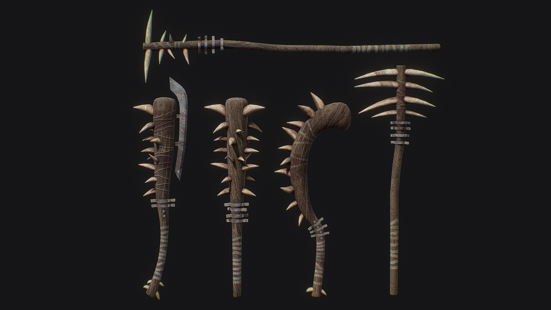 Rust Weaponry Primal Primal weapon pack | Fab