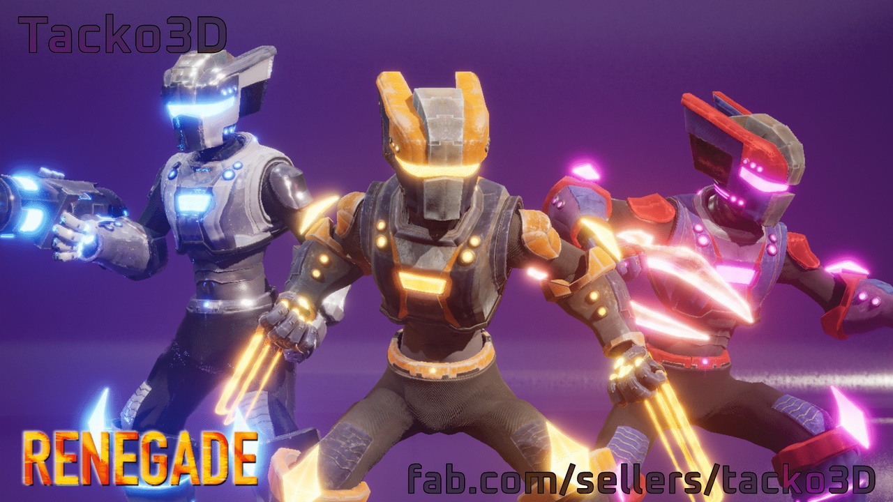 Media 1 for listing Renegade Android 2.0 - Gladiator Androids Z