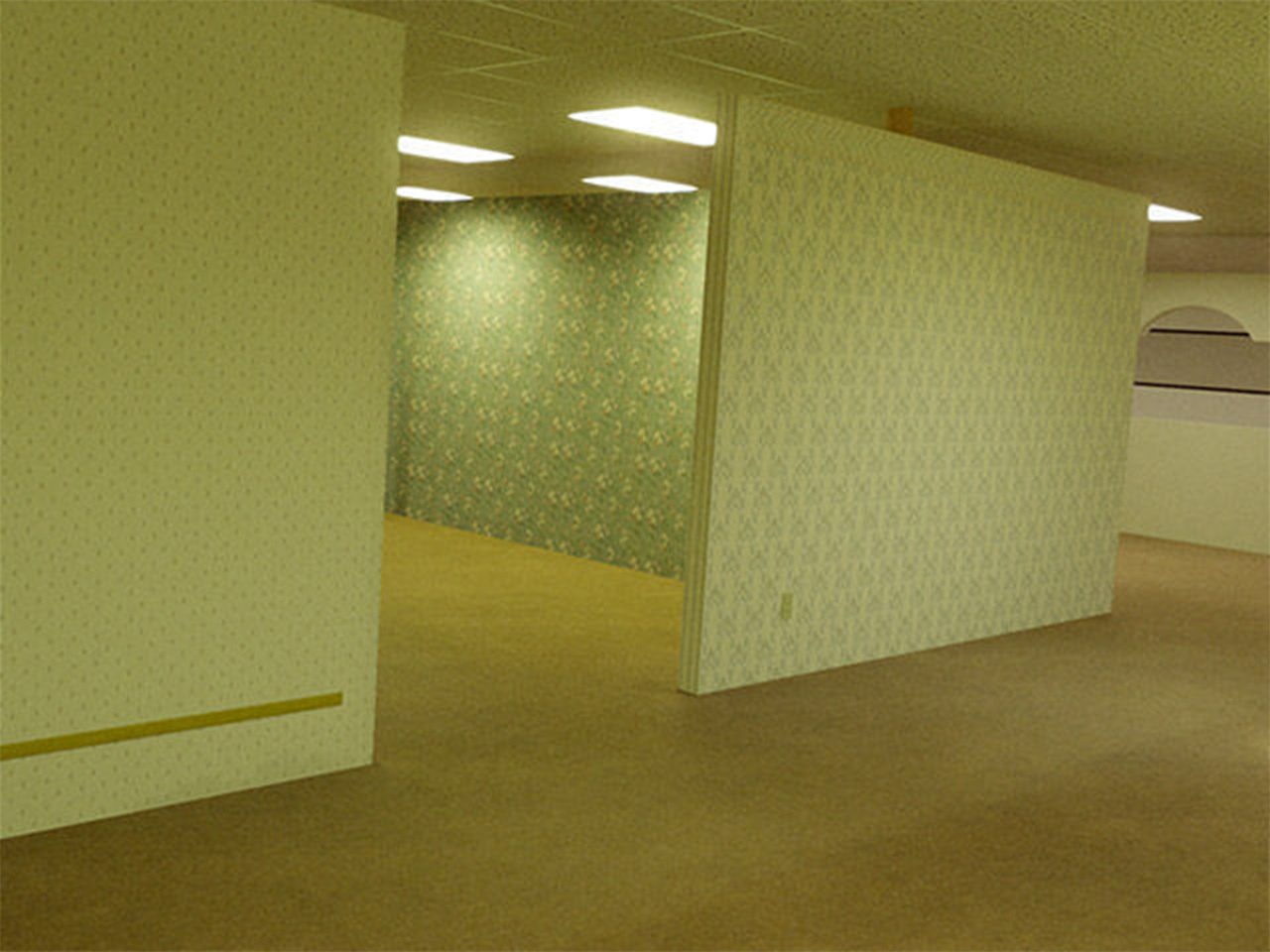 Media 1 for listing Backrooms Full Building Hobbytown Rohners 3D model