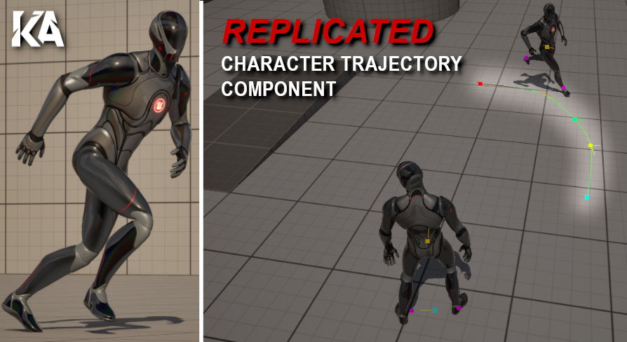 Replicated Character Trajectory Component | Fab