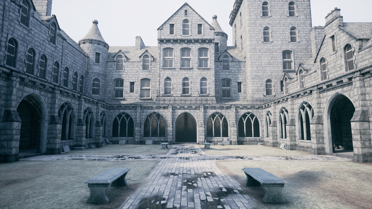 Media 1 for listing Old Castle Courtyard
