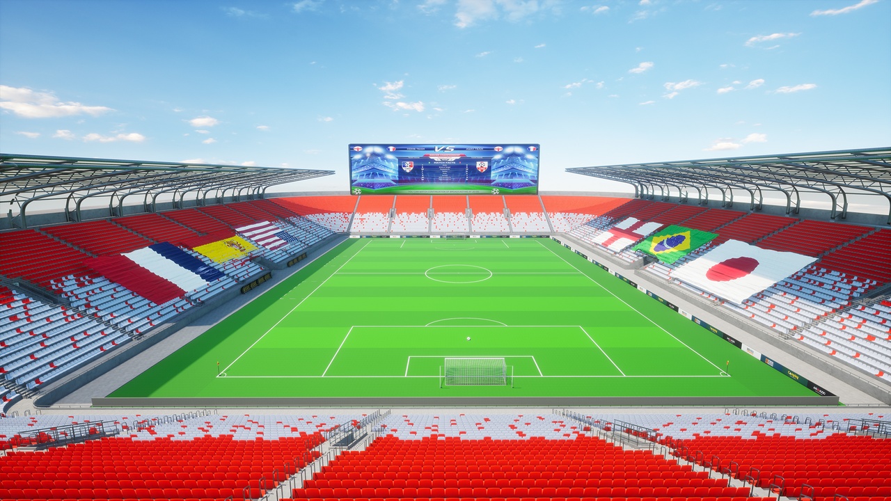 Media 1 for listing Football Stadium 02 – Unreal Engine 5 Environment