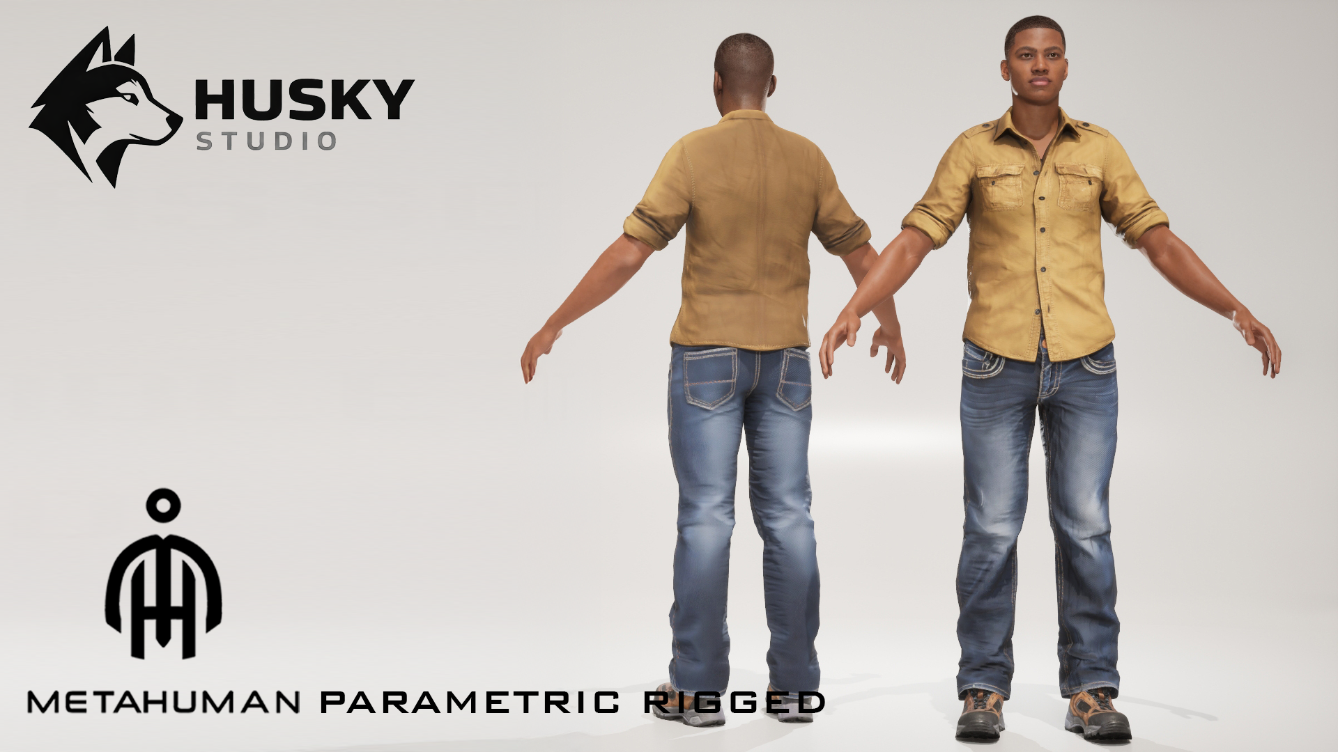 Casual Clothing - 13 - Parametric - All MetaHumans - Outfit | Fab