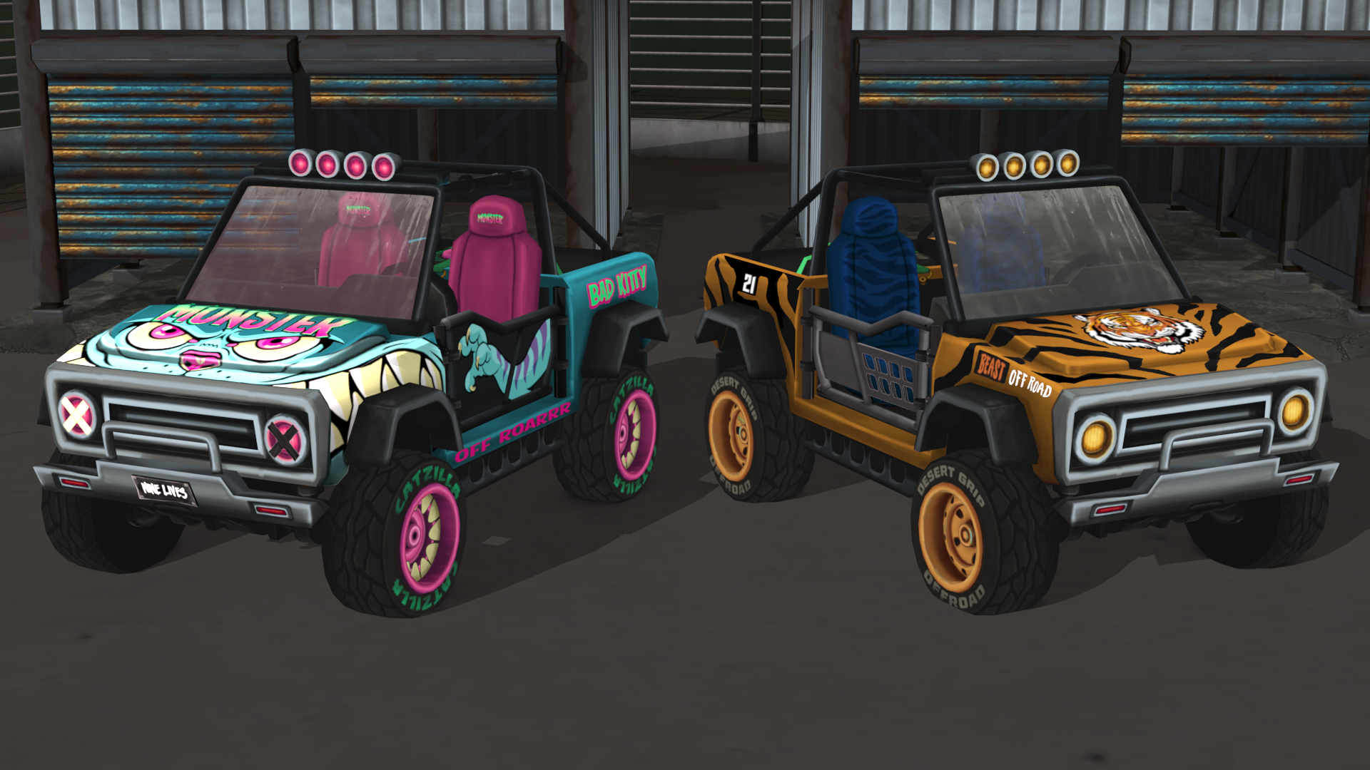 Monster Jeep Pack | Fab