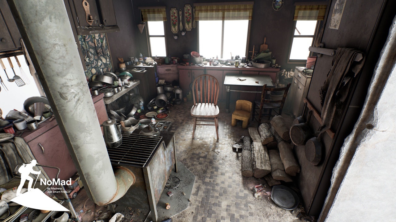 Realistic Post-Apocalyptic Interior Environment