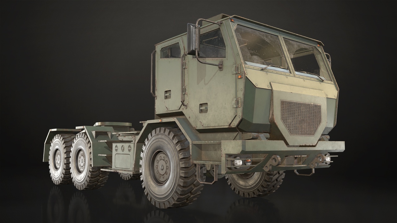 File multimediali per l'articolo Military Truck V2 - Tractor: 1