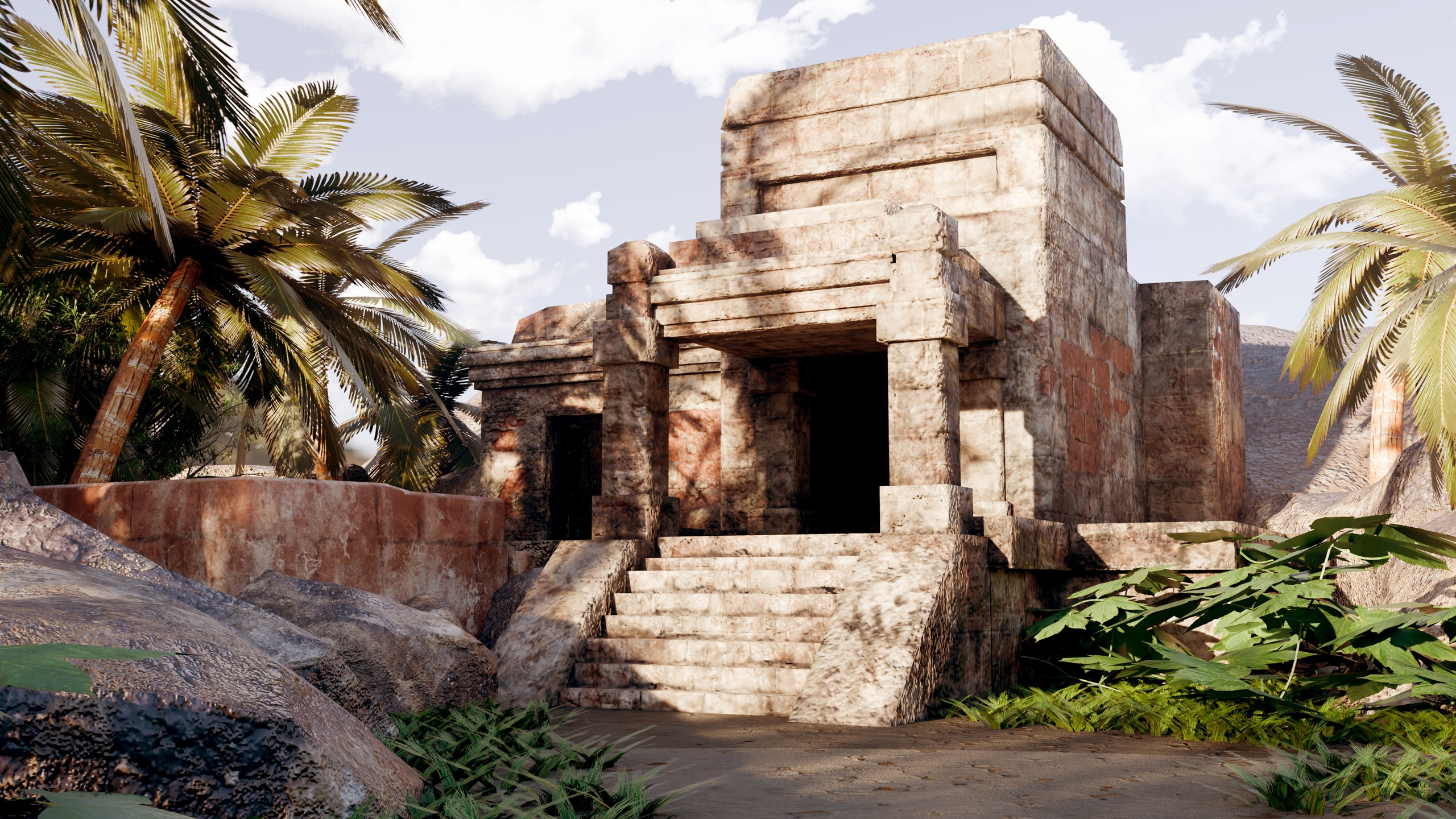 Media 1 for listing Mayan Ruins Environment ( Mayan Ruin Mayan Ruin Dungeon Mayan Ruin Environment )