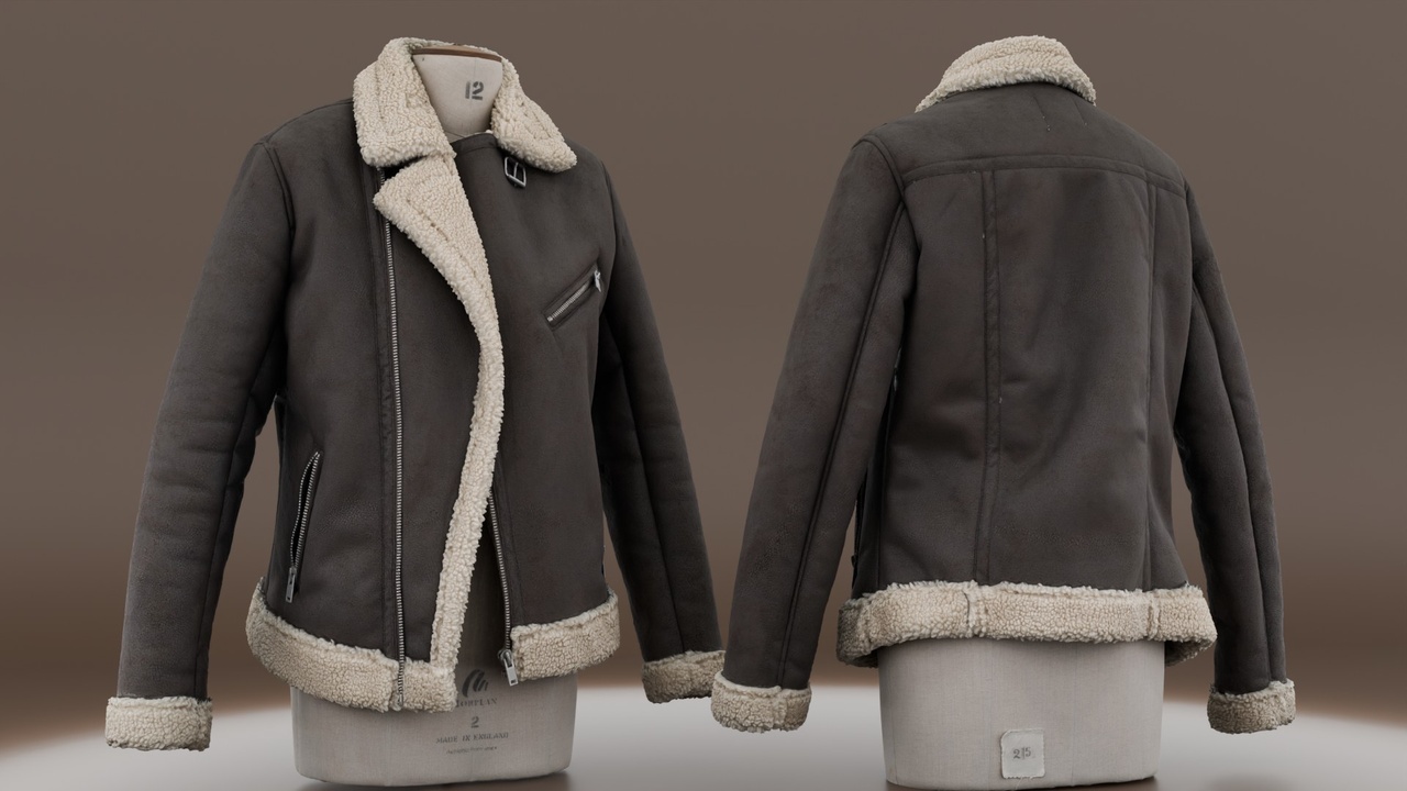 Media 1 for listing Brown Jacket Scan