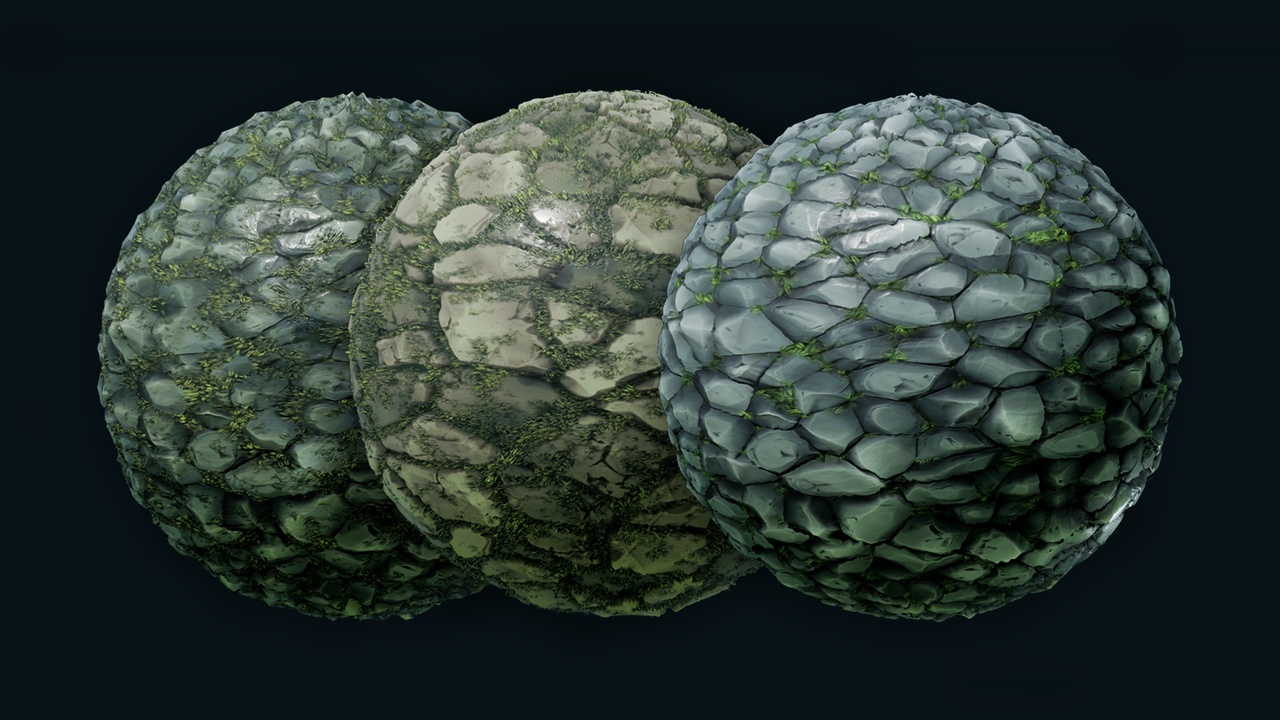 File multimediali per l'articolo Stylized Ground Textures: 1