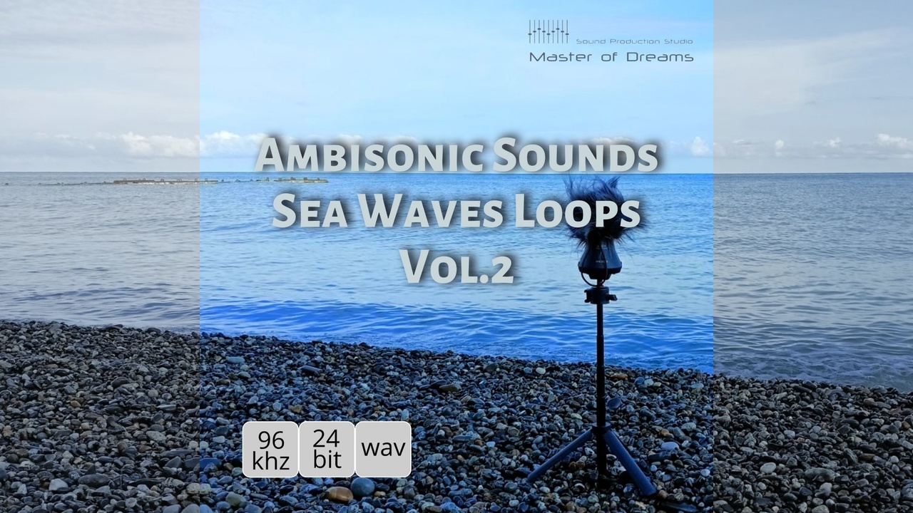 Media 1 for listing Ambisonic Sounds - Sea Waves Loops Vol.2