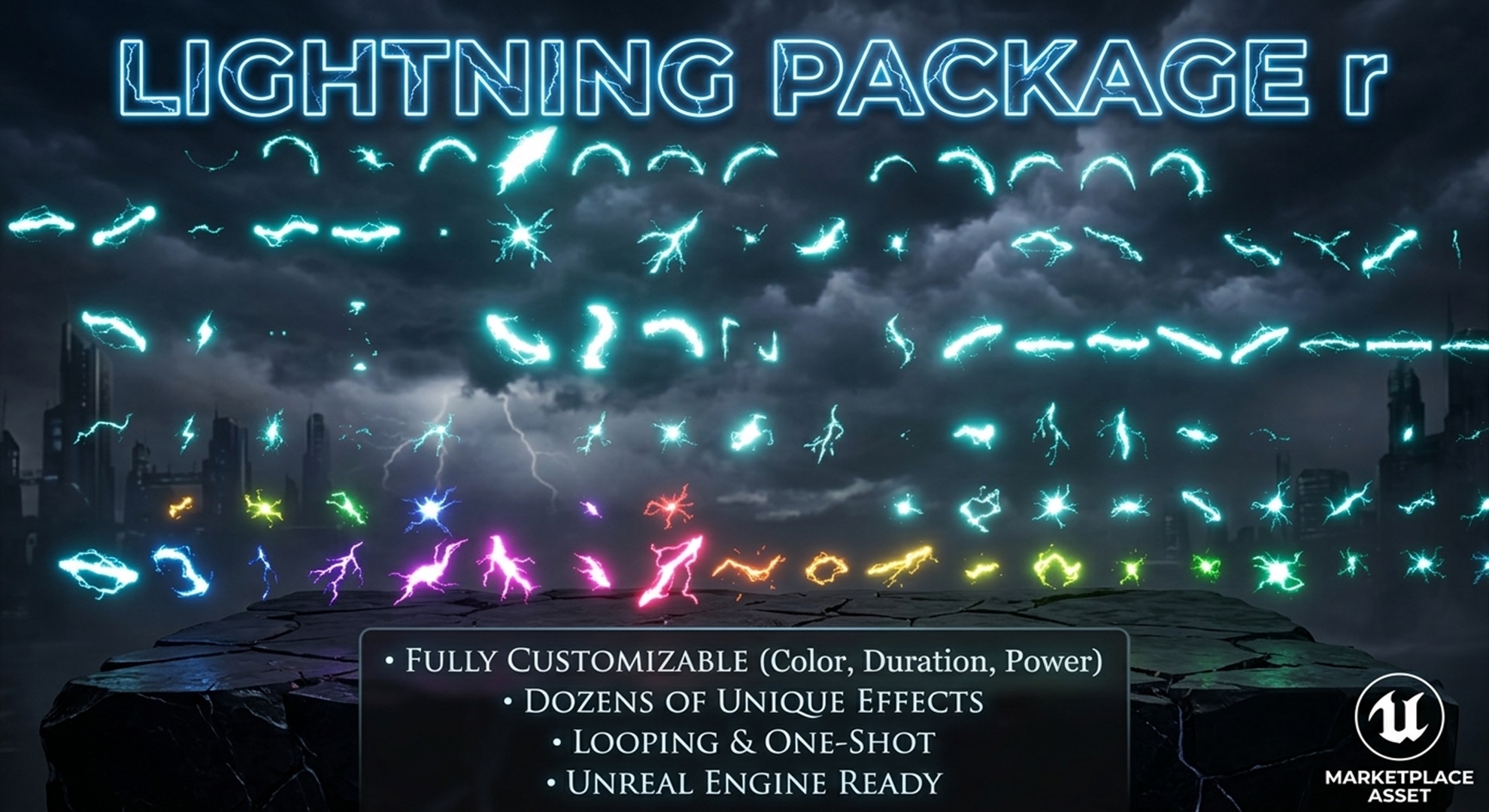 Lighting 100+ Light vfx Pack | Fab