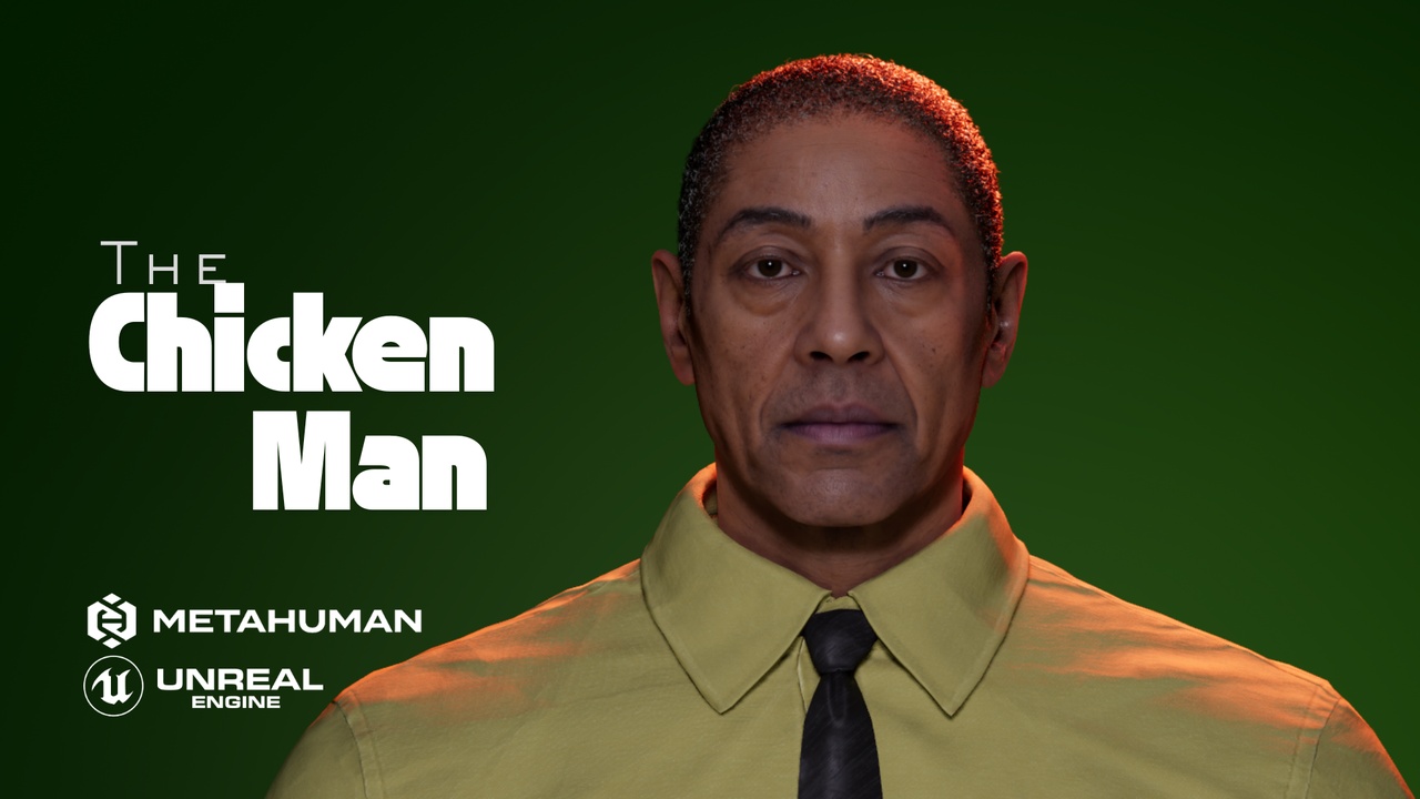 Media 1 for listing The Chicken Man (Giancarlo Esposito - Gustavo Fring) │ Metahuman