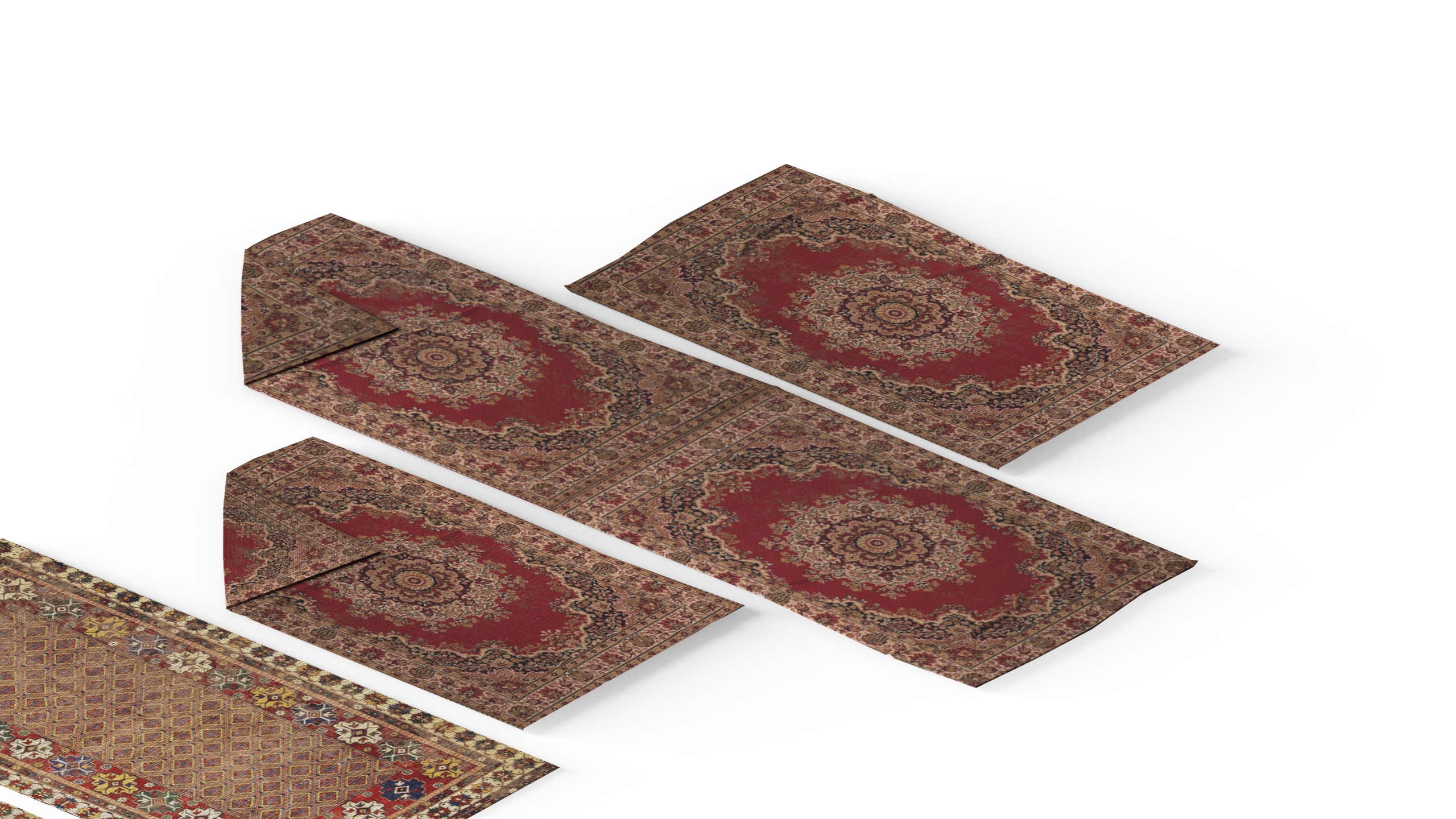 Media 1 for listing Vintage Traditional Rugs Pack - Oriental Style Carpets Game Ready