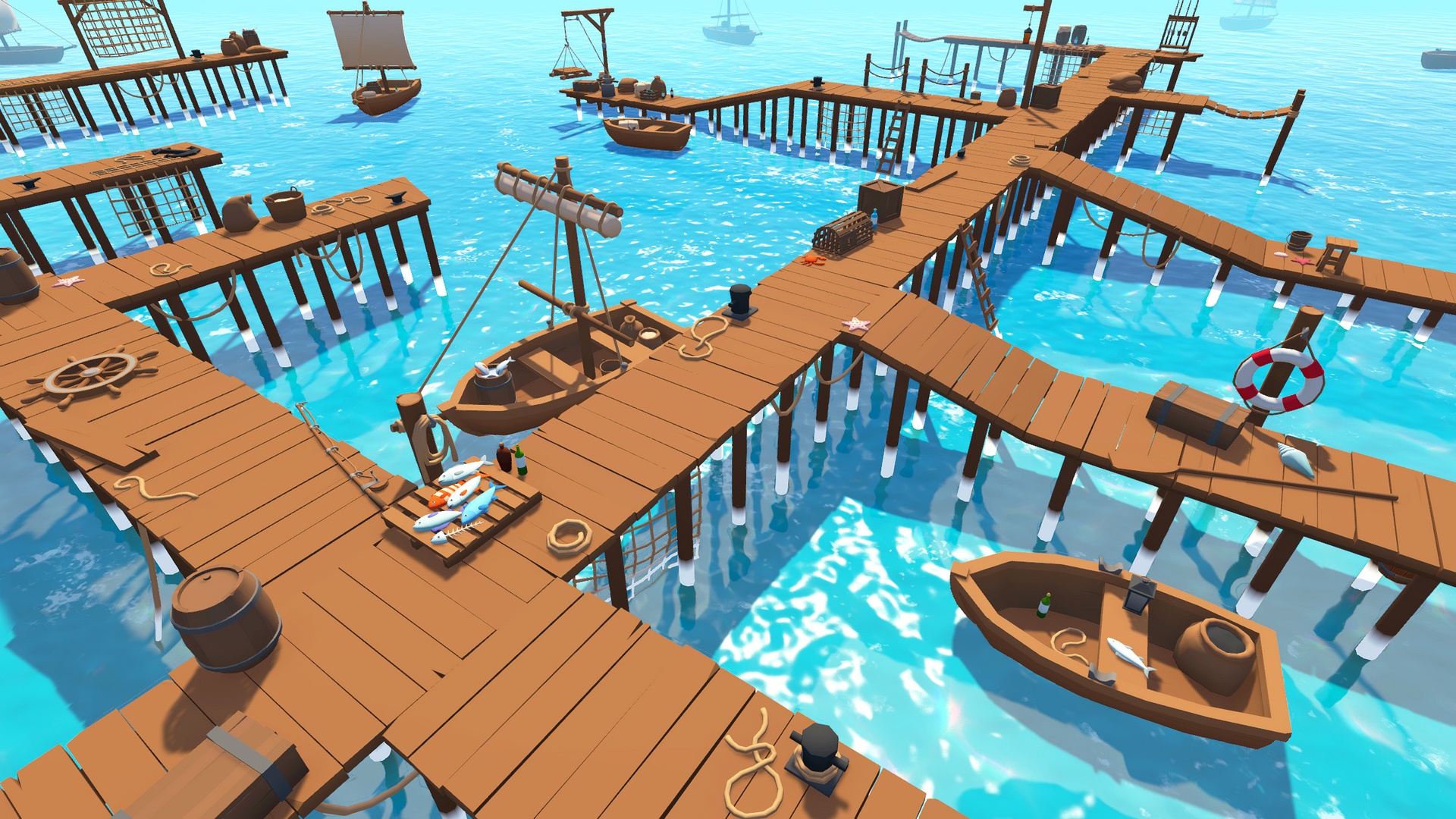 Media 1 for listing Low Poly Fishing Village Pack