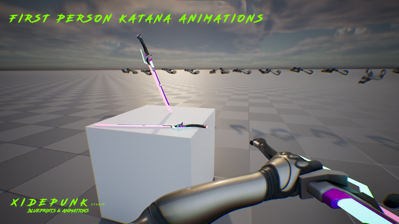 商品 First Person Sci-Fi Katana Animations 的媒体 1