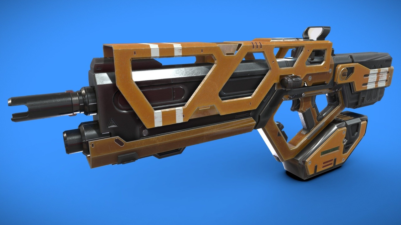 商品 Scifi Assault Rifle 的媒体 1
