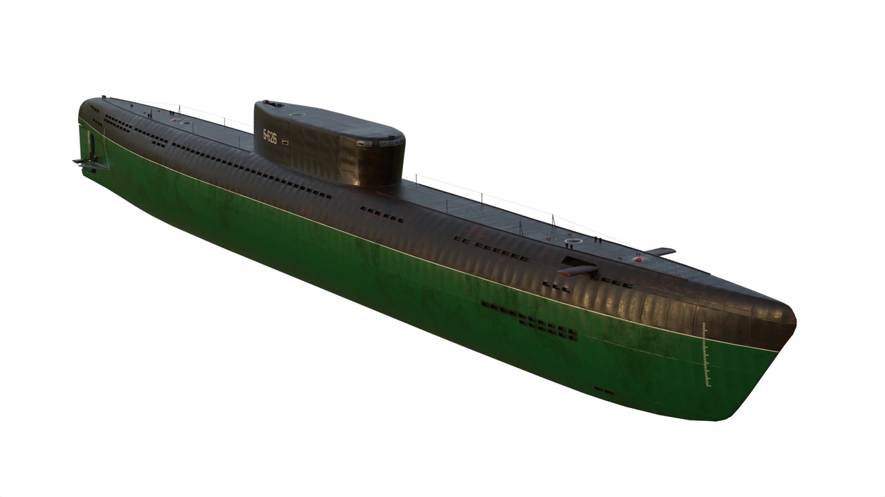 File multimediali per l'articolo Project 626 Soviet Transport Submarine: 1