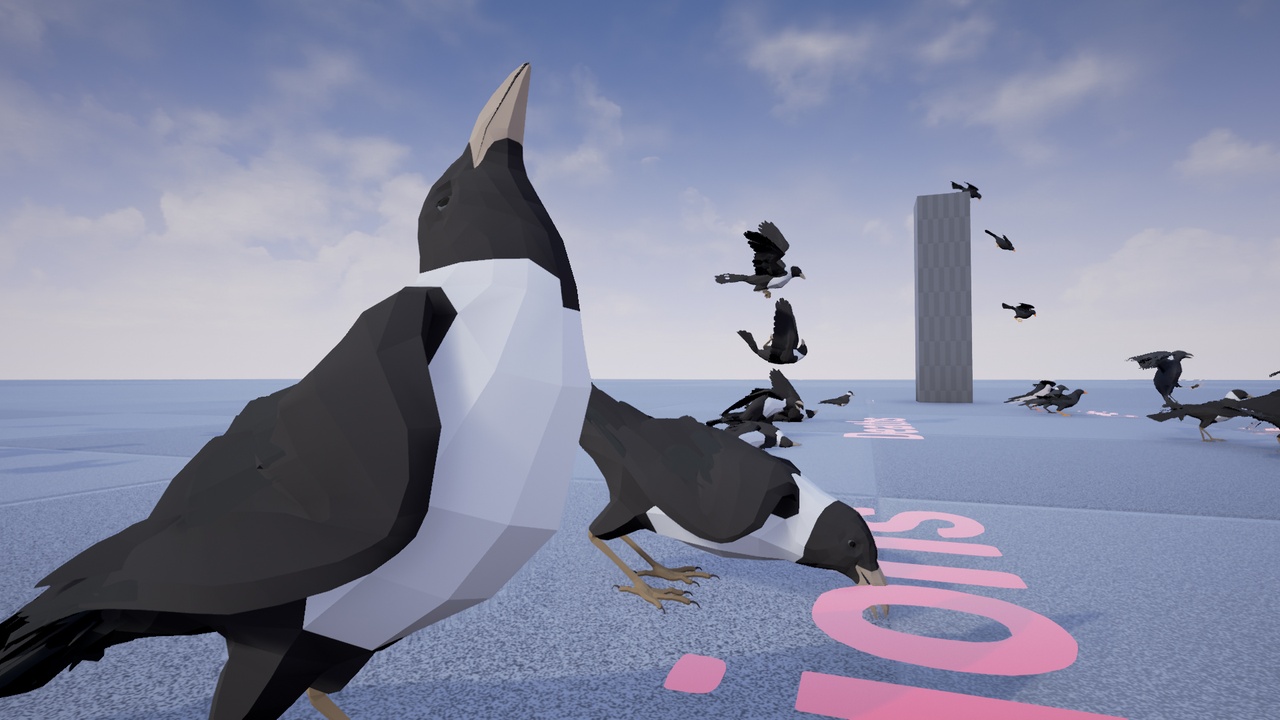 Media 1 for listing Poly Art Ravens and Crows