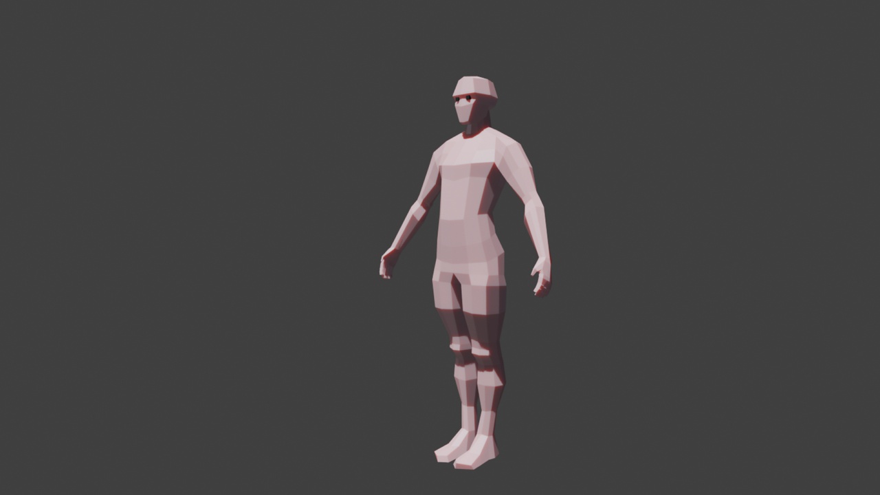 Media 1 for listing Low Poly Male Base