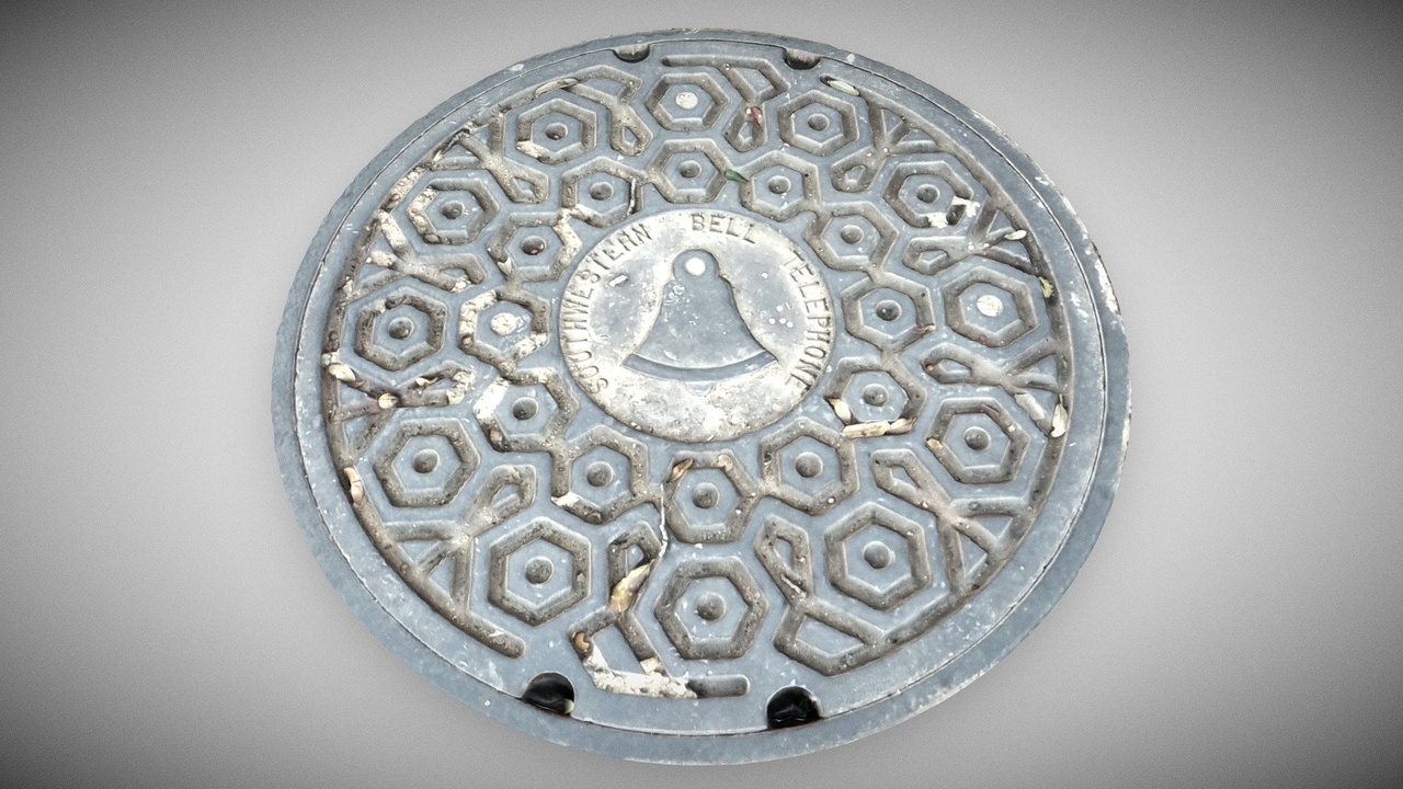 Media 1 for listing Manhole Cover - Fort Worth Stockyards
