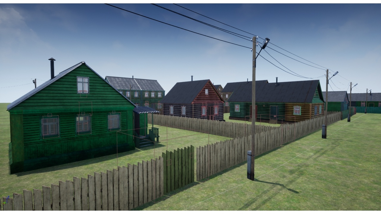 Media 1 for listing Modular Soviet Village Pack