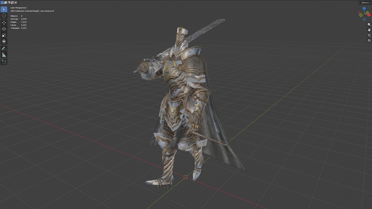Media 1 for listing Crimson Knight Warrior — Free Version
