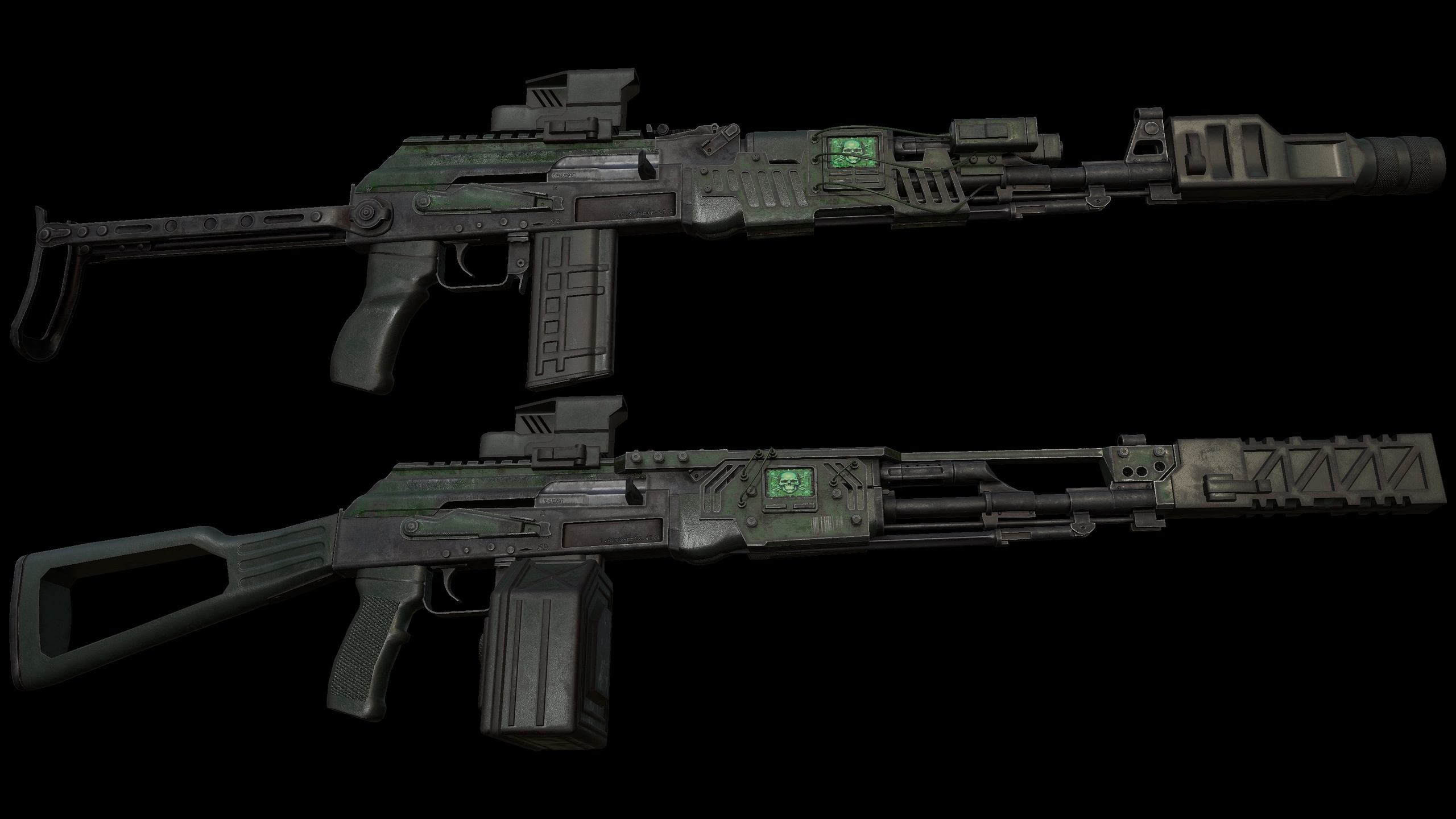 Media 1 for listing AK Style CyberShot and Shadow Rage SciFi Assaultrifle[Premium Edition]