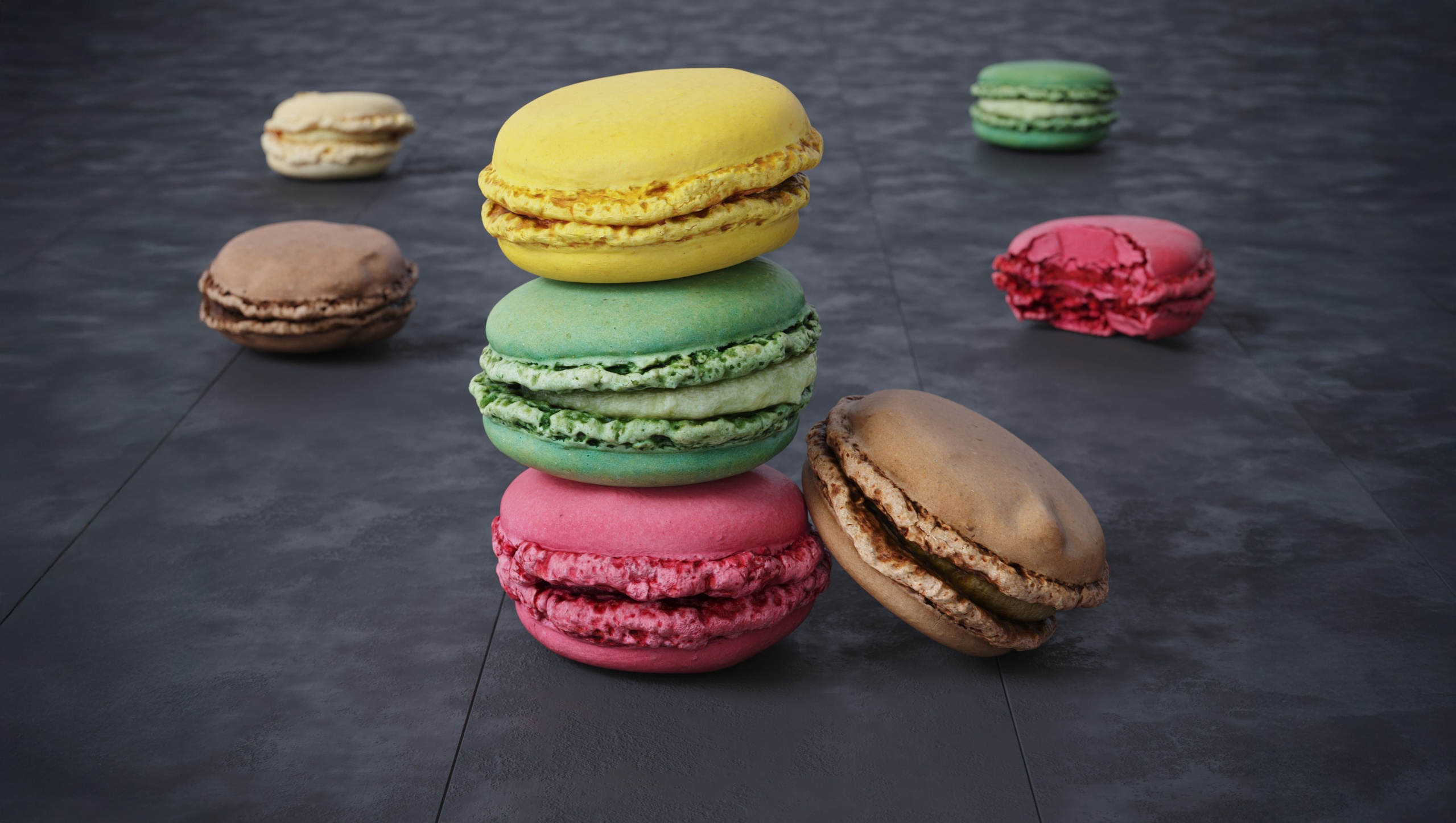 Media 1 for listing French macarons
