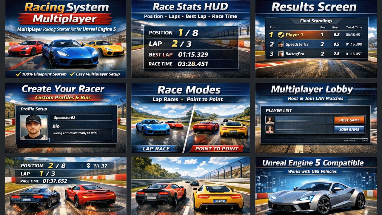 Media 1 for listing Racing System Multiplayer