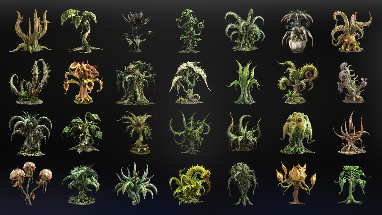 Media 1 for listing Sci-fi Plants - Icon Pack