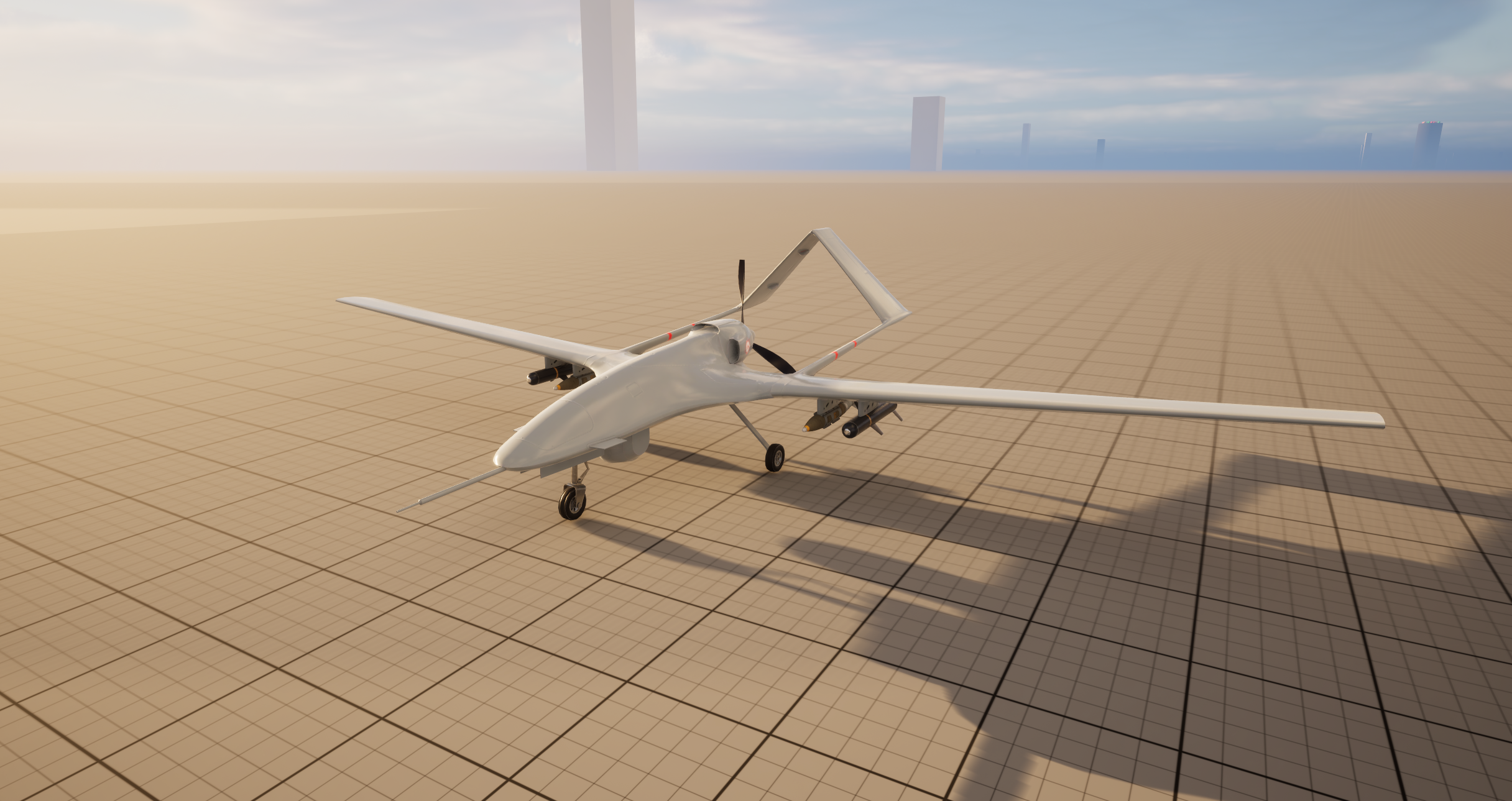 Armed Unmanned Combat Aerial Vehicle System | Fab