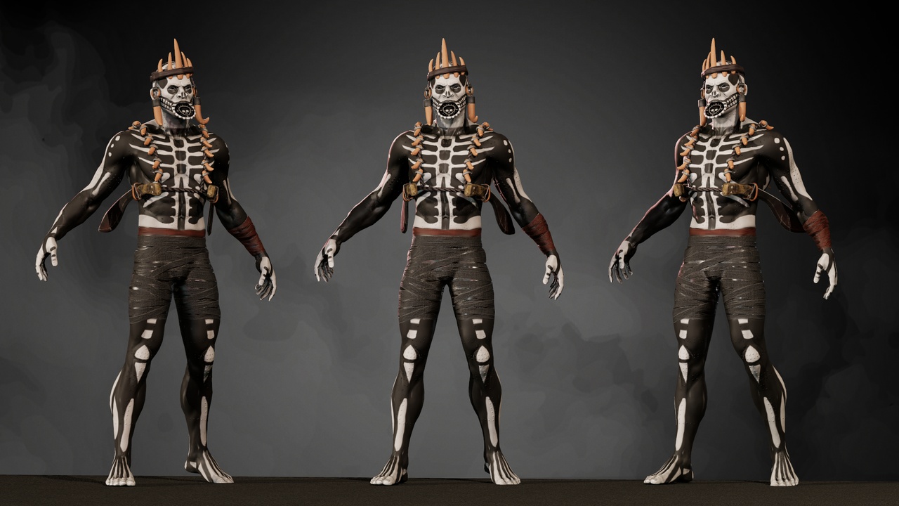 Tribal African tribal warrior 제품 등록을 위한 미디어 1개