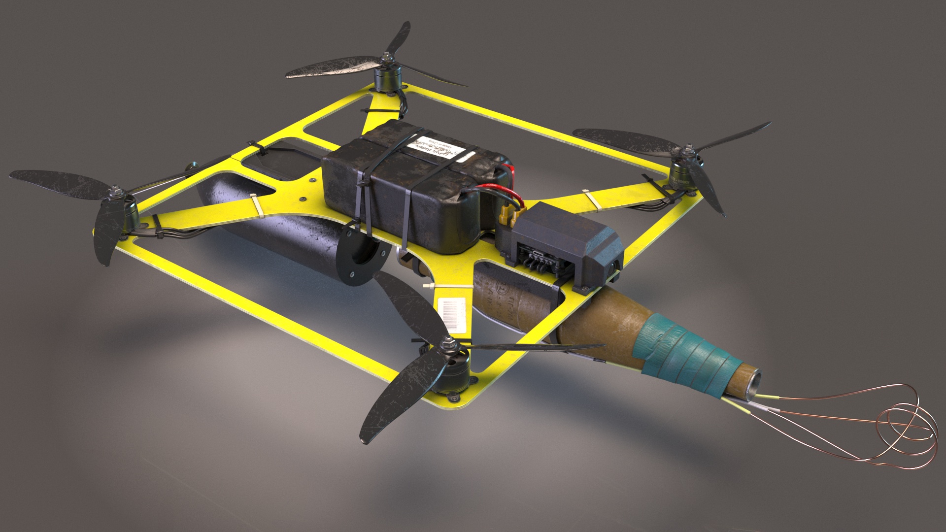 Fiber Optic FPV Drone | Fab