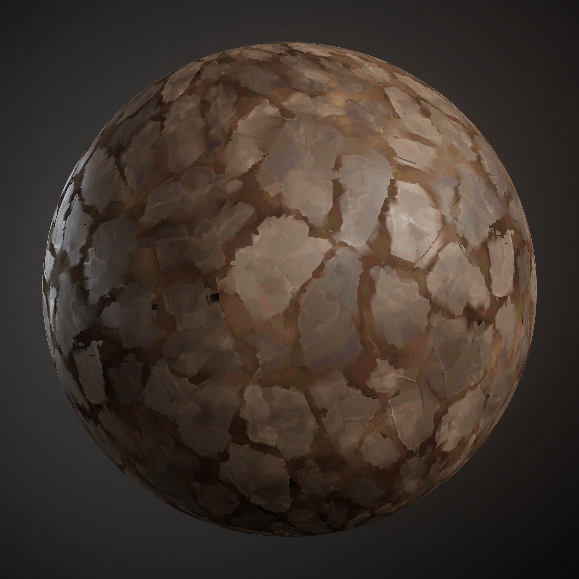Media 1 for listing Substance Designer - Hand Painted Stone Wall