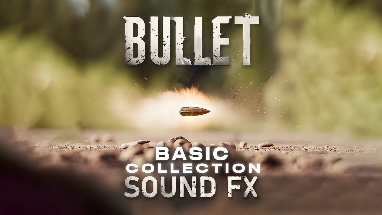 Media 1 for listing Bullet Sound FX - Basic Collection